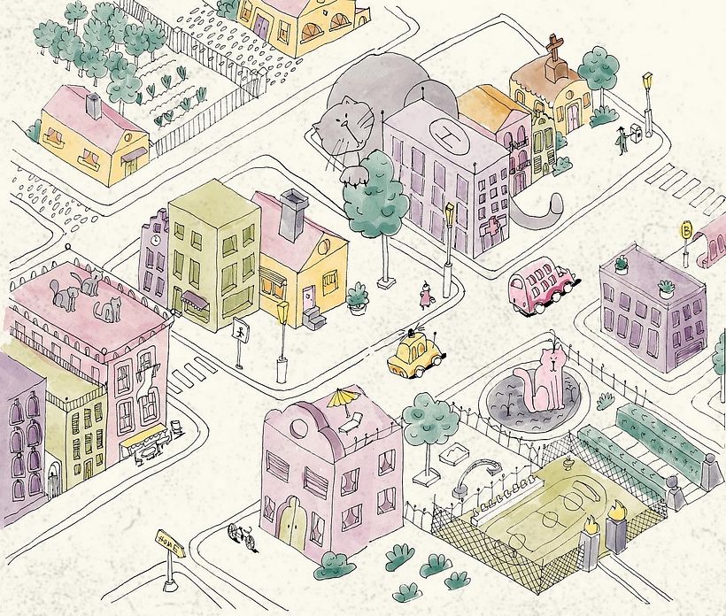 Final picture colored in Procreate