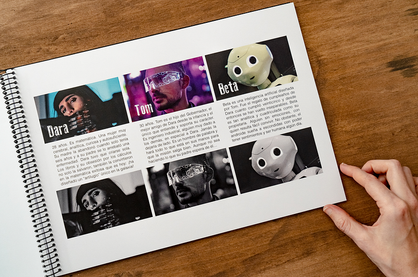 Dossier: la explicación de los personajes