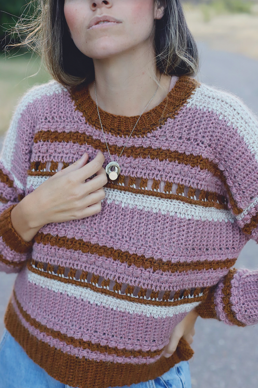 Mi proyecto del curso: Prendas a crochet llenas de color y textura 5