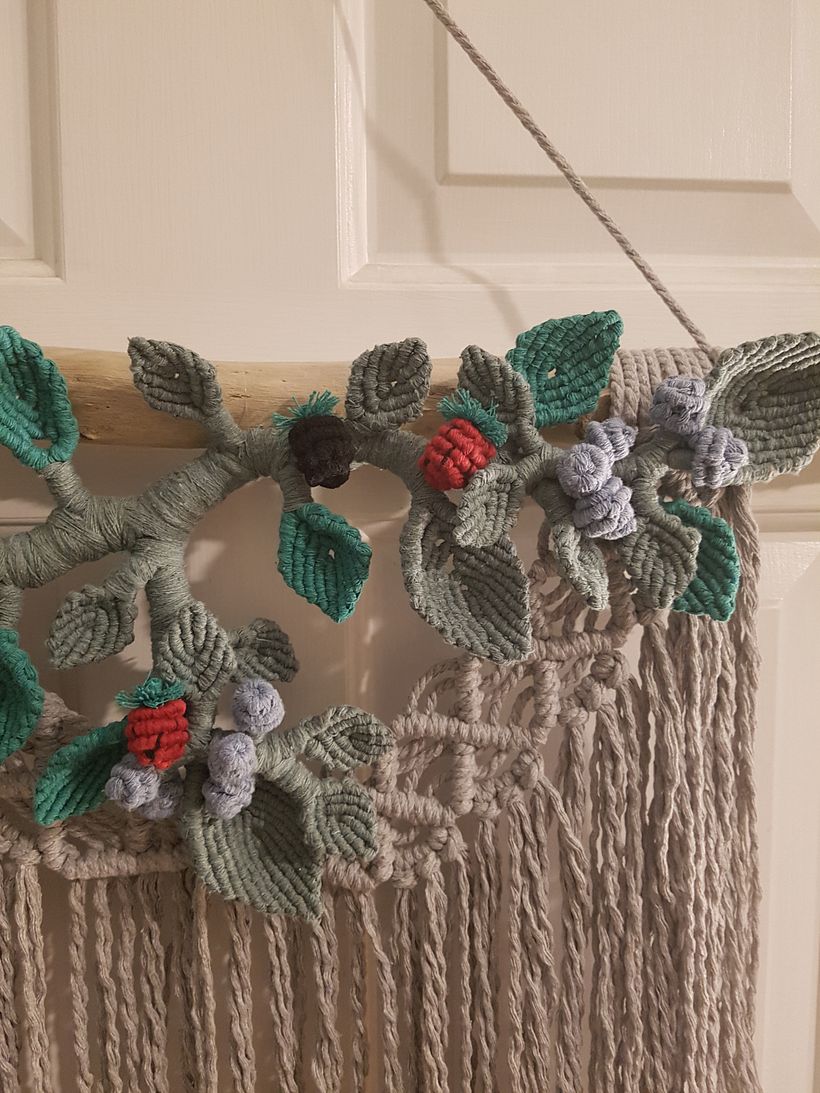 My project for course: 3D Macramé for Botanical Wall Hanging 4