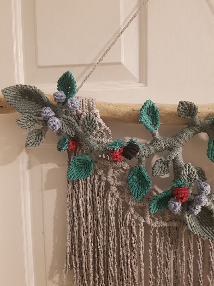 My project for course: 3D Macramé for Botanical Wall Hanging 5