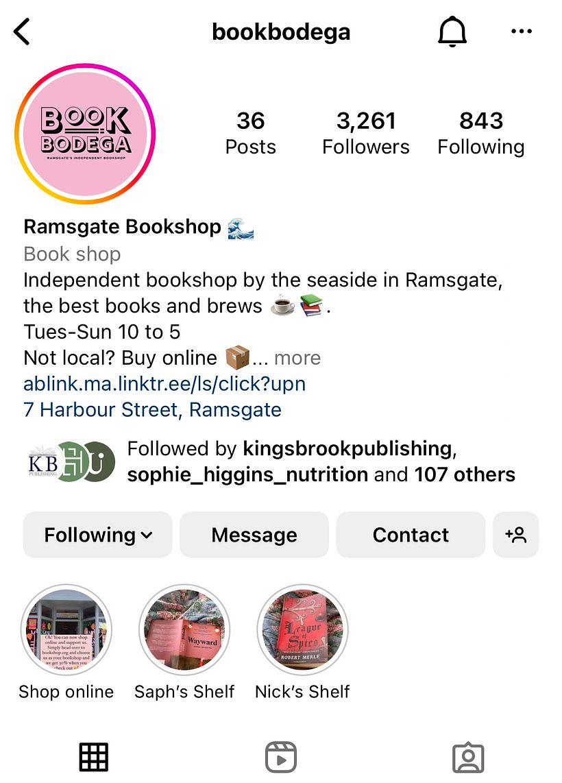 Launching an Independent Bookshop 7