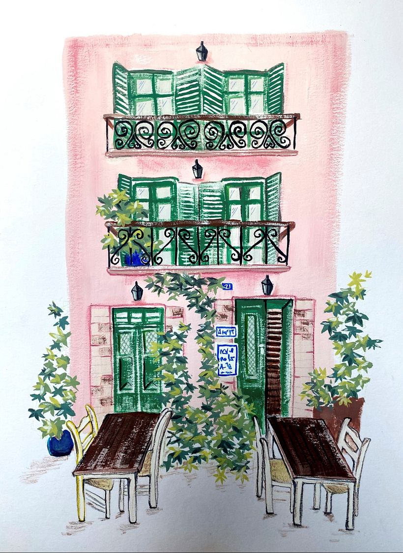 My project for course: Gouache Techniques for Sketchbook Illustration 1