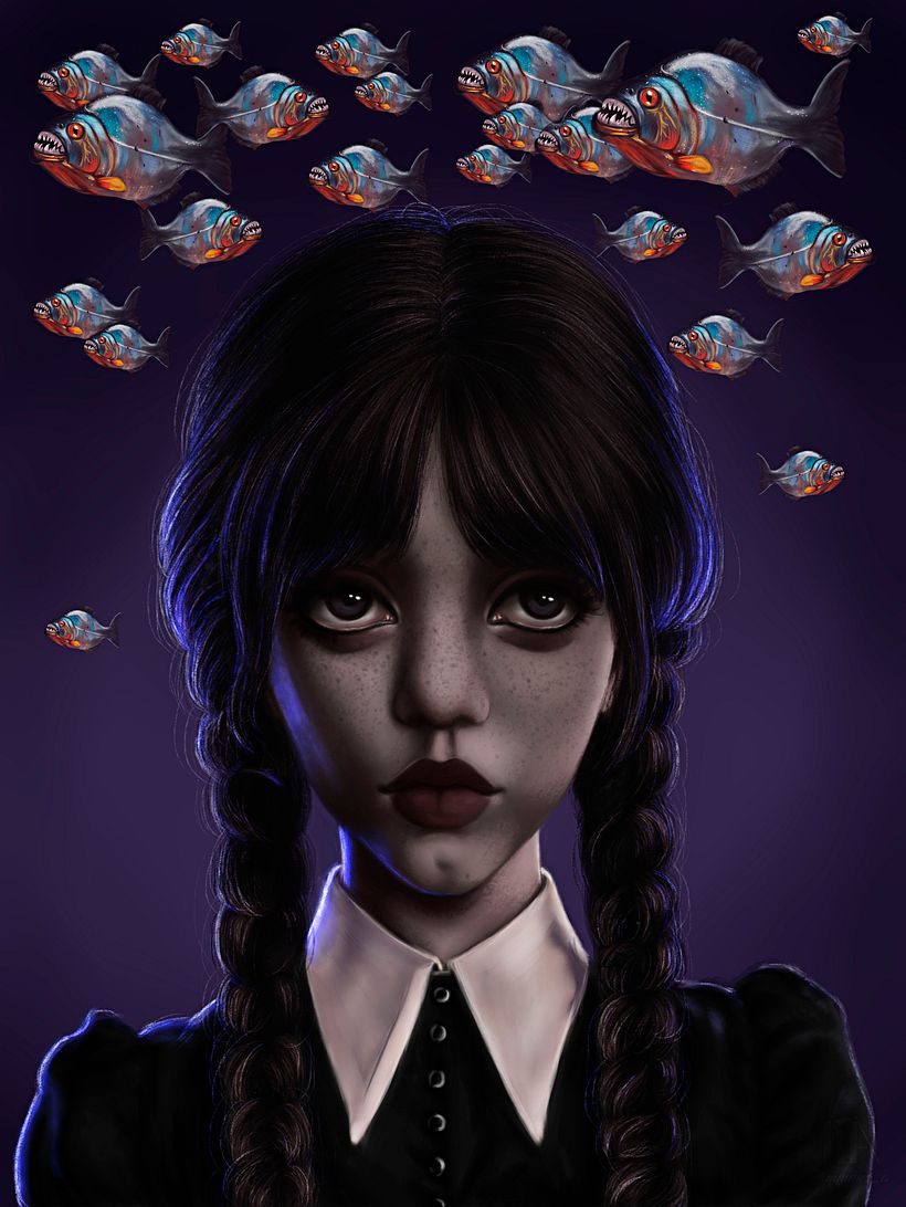 Meu projeto do curso: Retrato digital no Photoshop com um toque de fantasia 2