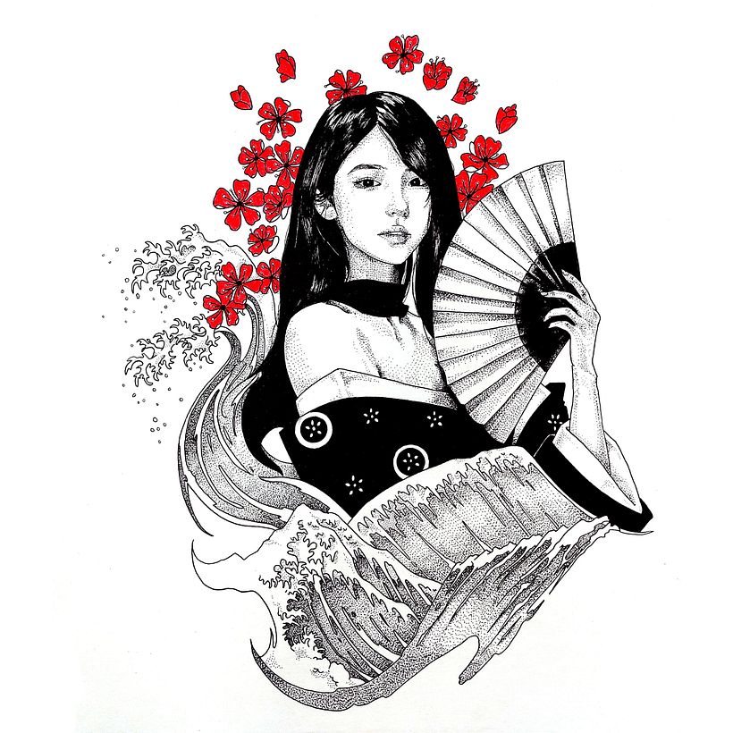 Mi proyecto del curso: Diseño de tatuajes Blackwork 2