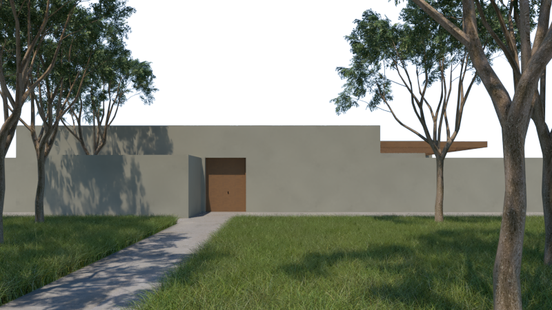 Meu projeto do curso: Visualização arquitetônica com V-Ray para SketchUp 1