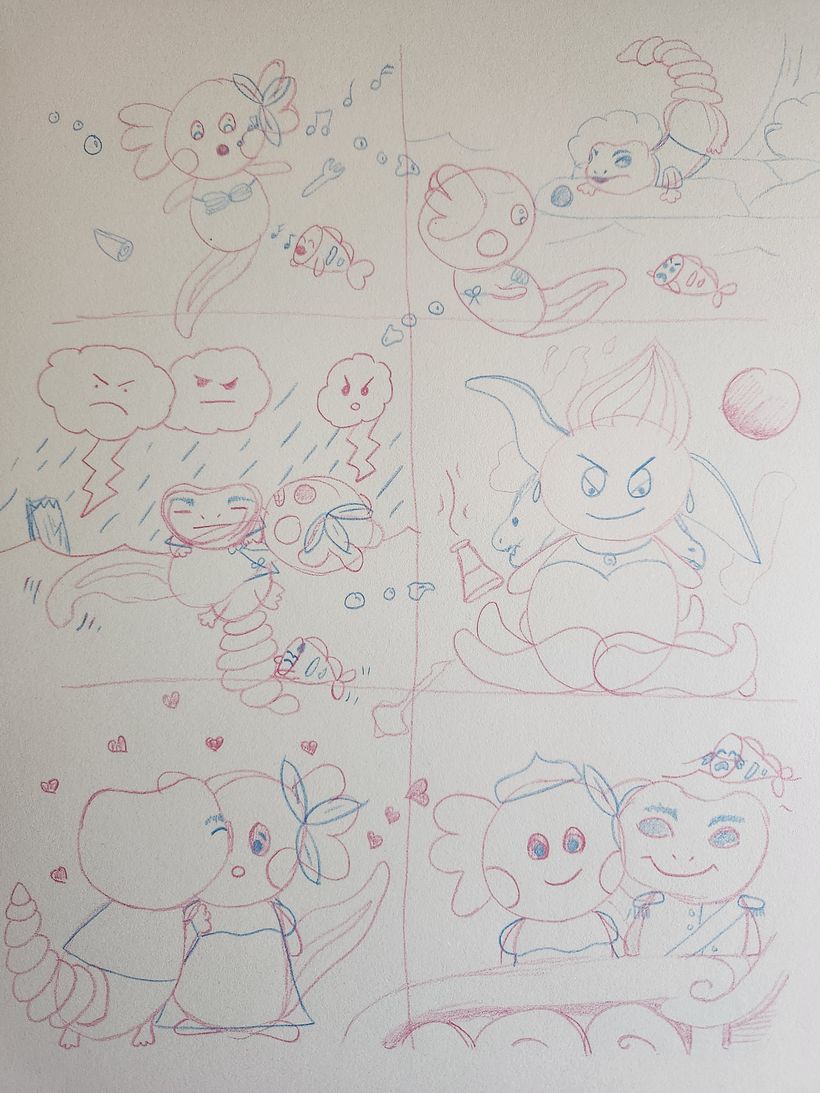 My project for course: Kawaii-Style Story Illustration 3