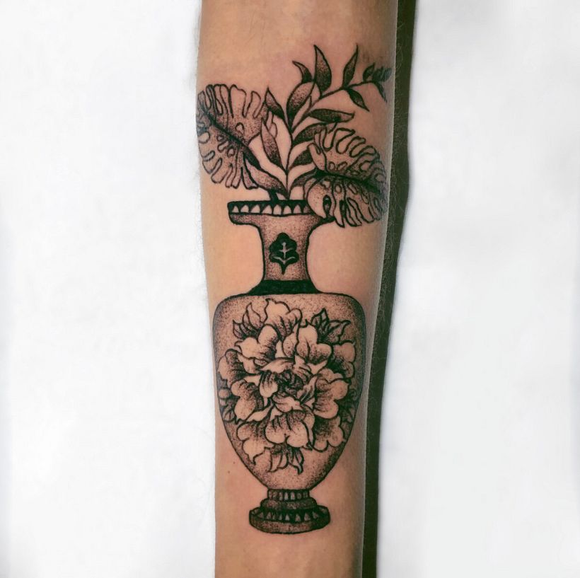 Meu projeto do curso: Técnicas de tatuagem blackwork com fine line 1