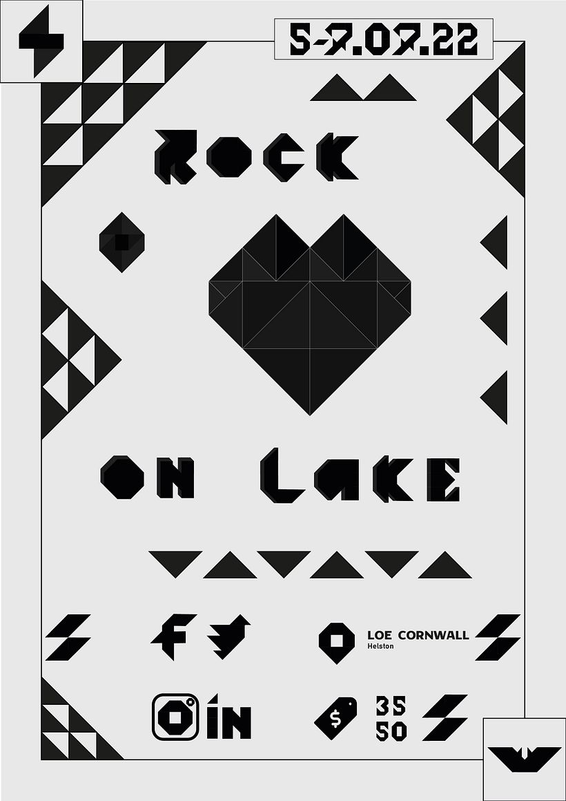 Version "Swiss design" gray scale