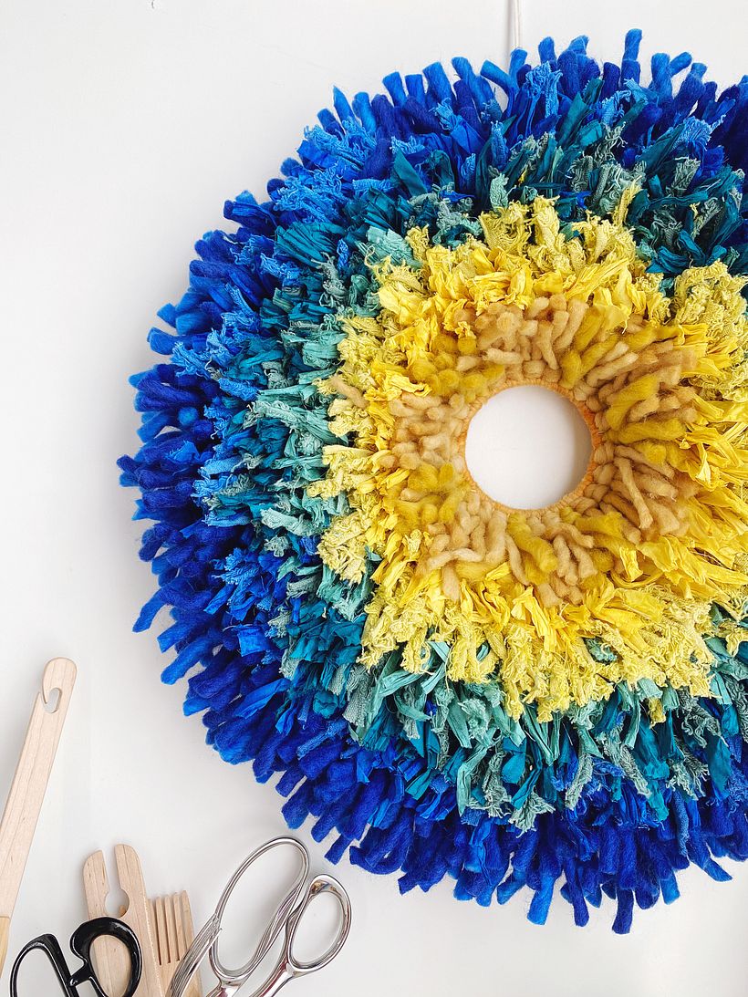 Rya Knot Weaving 4