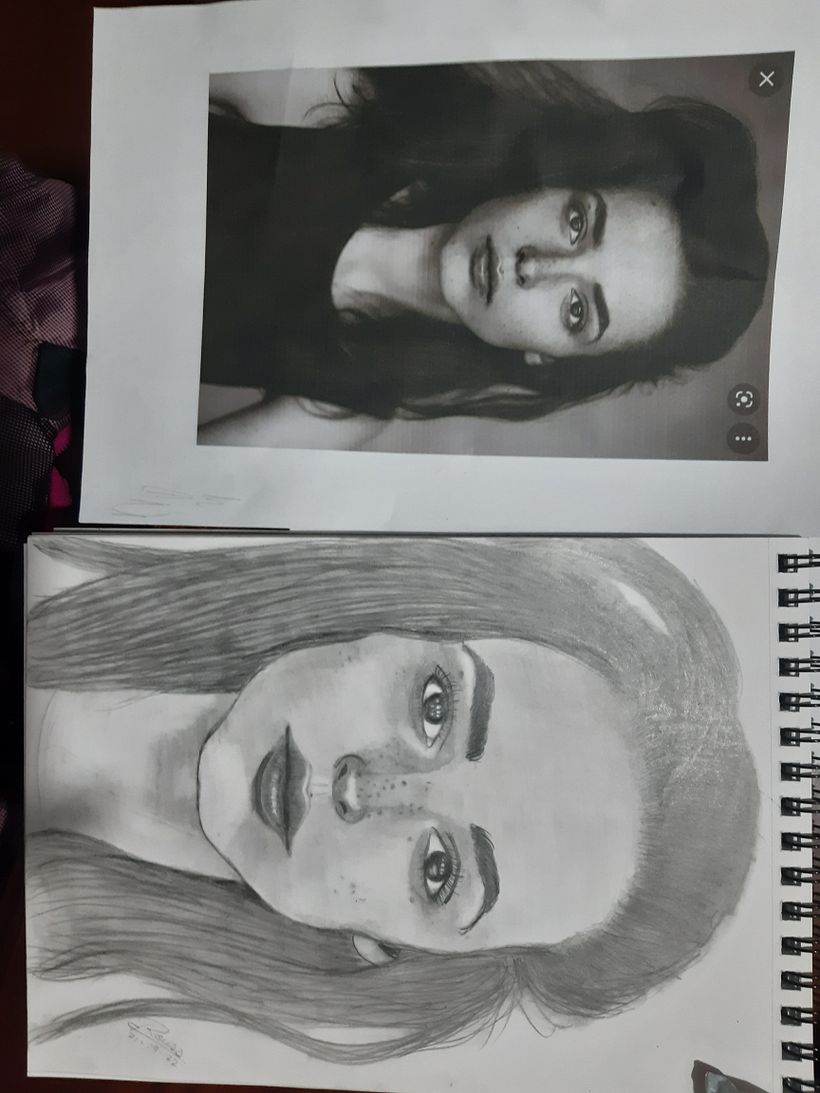 Mi proyecto del curso: Retrato realista con lápiz de grafito 3