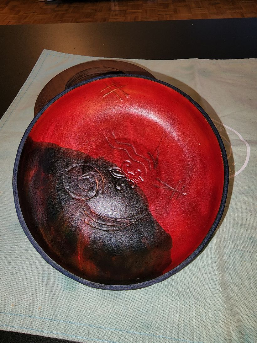 My project for course: Handmade Leather: Learn Wet Molding Techniques 3