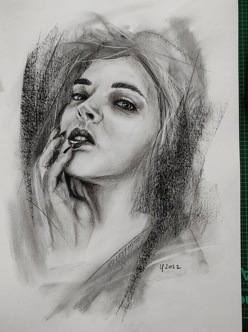 My project for course: Artistic Charcoal Portraiture: Creating Atmosphere 2