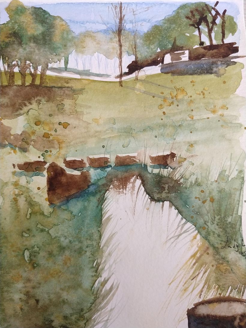 Mi proyecto del curso: Paisajes naturales en acuarela 6