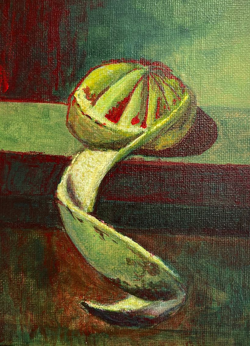 Painting in process