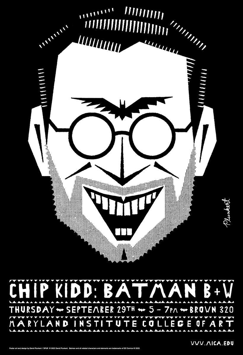 "Chip Kidd: Batman B+W" at Maryland Institute College of Art 4