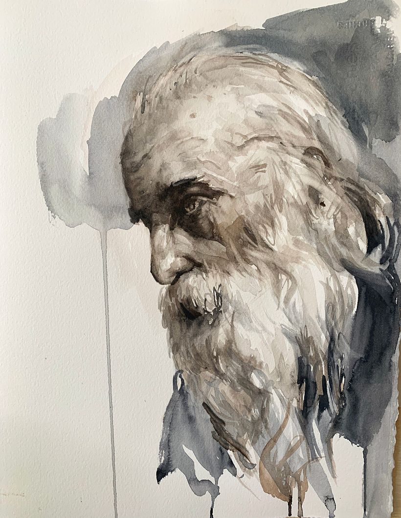 Recent portraits in watercolor! 2