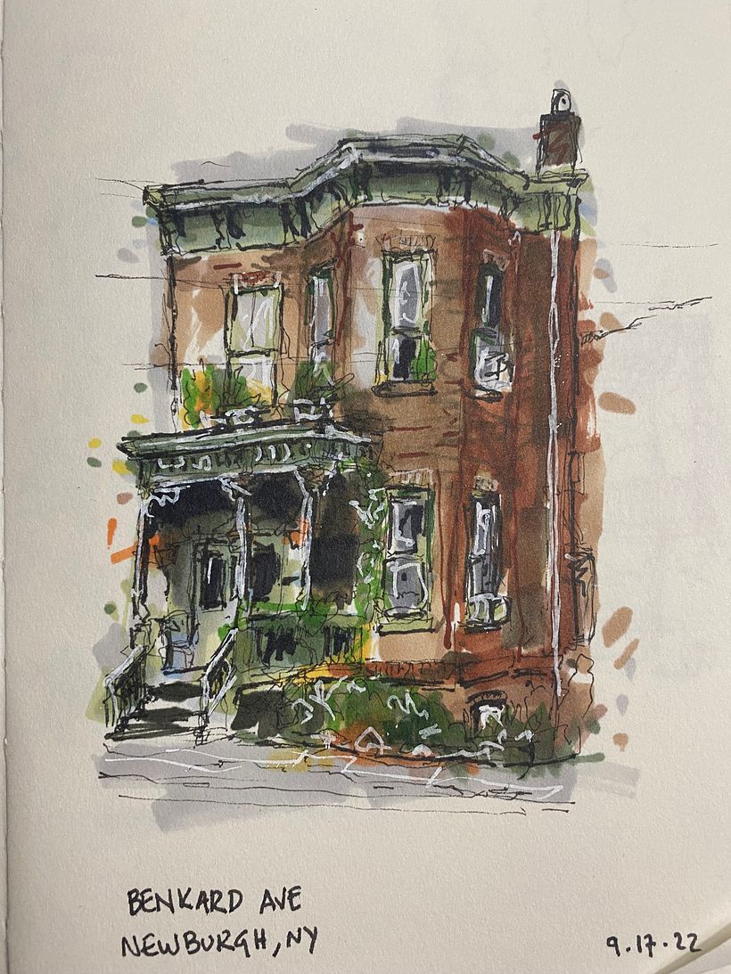 A house in Newburgh, New York