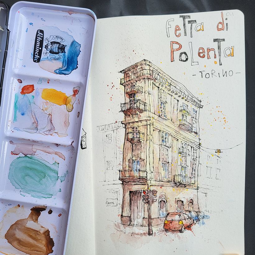 My project for course: Expressive Architectural Sketching with Colored Markers 2