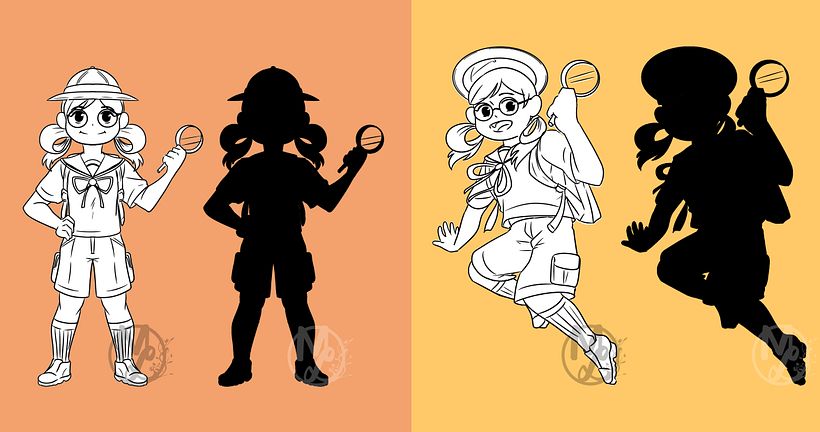 My project for course: Character Design for Animation with Photoshop 35