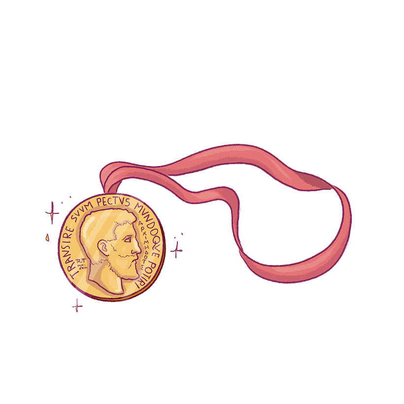 Ilustração para o livro - Prêmio Nobel