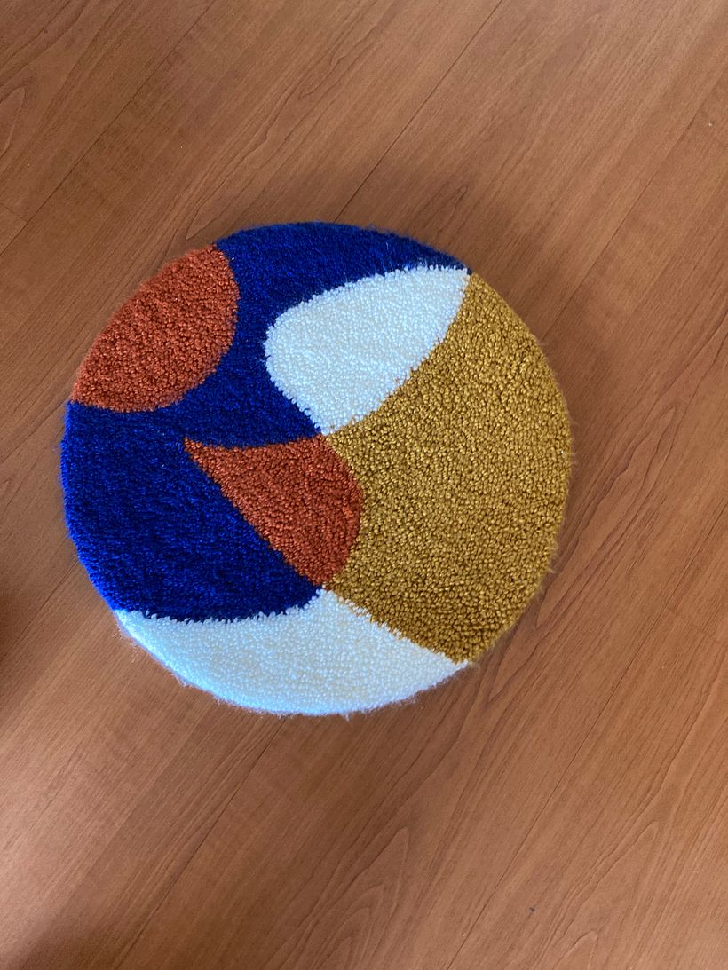 Mat for a dining bench 1