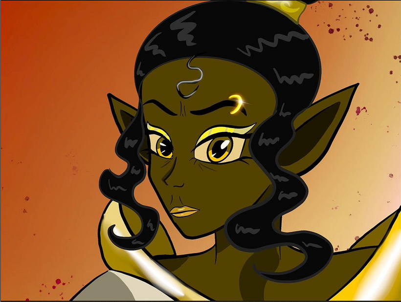 Riyah the Necromancer.