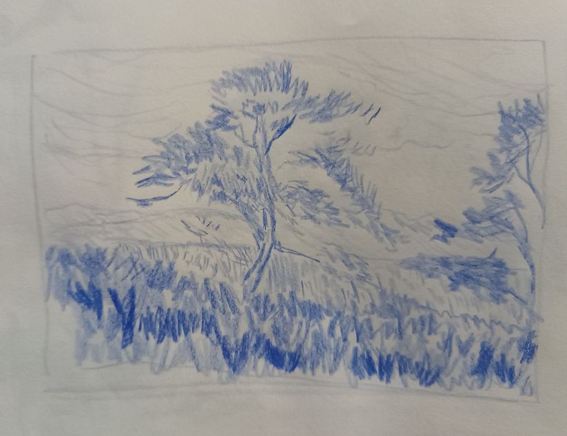 Foliage drawing