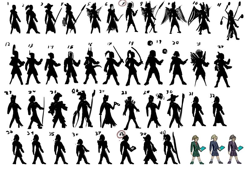 Cartoon character design 3