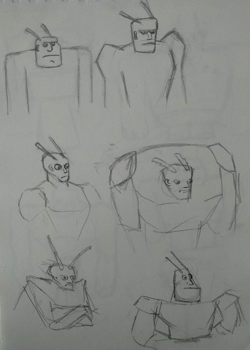 More in depth search of the antagonist shape