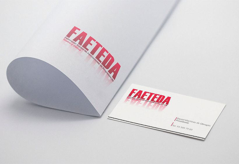 Logotipo y manual corporativo de FAETEDA 1