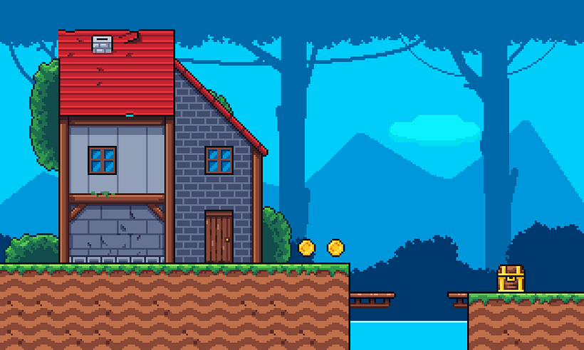 My project for course: Creation of Pixel Art Scenes for Video Games 3