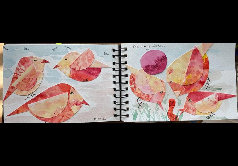 My project for course: Creative Watercolor Sketching for Beginners 9