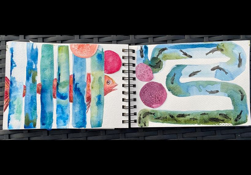 My project for course: Creative Watercolor Sketching for Beginners 12