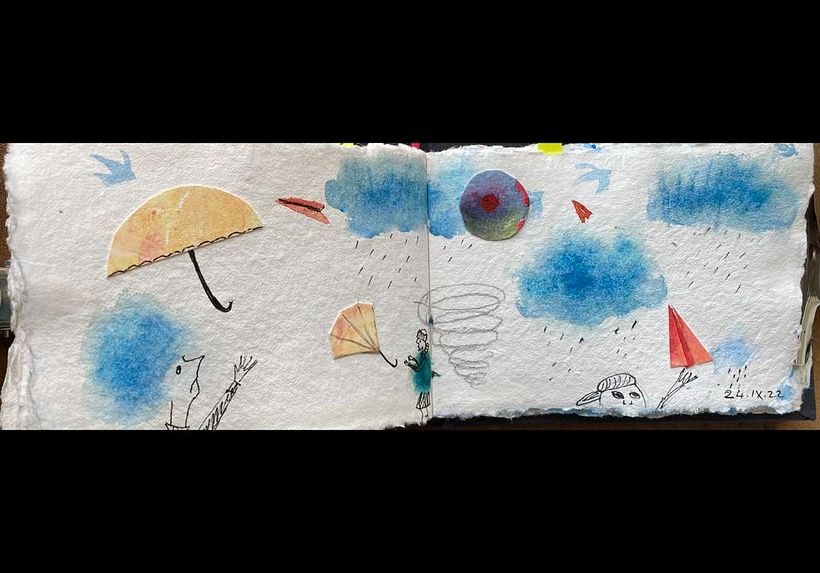 My project for course: Creative Watercolor Sketching for Beginners 6