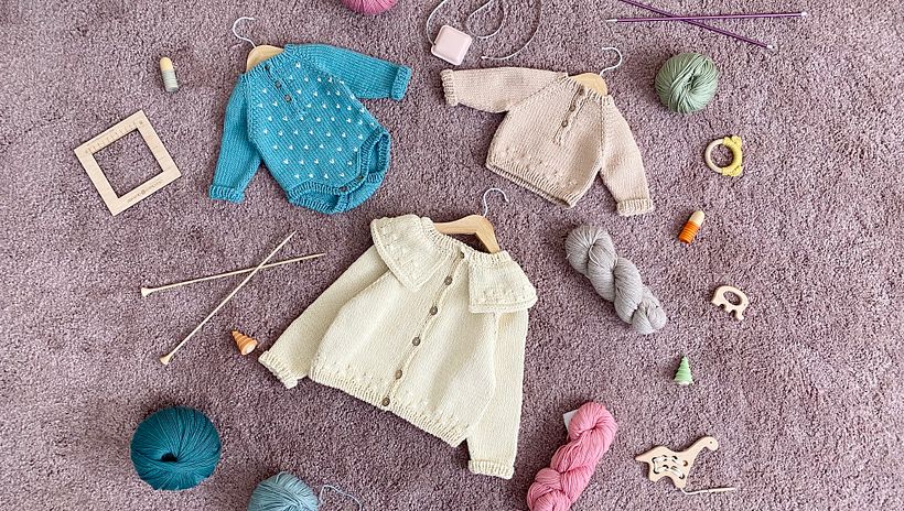 Mi proyecto del curso: Tejido de prendas infantiles con raglán top down 7