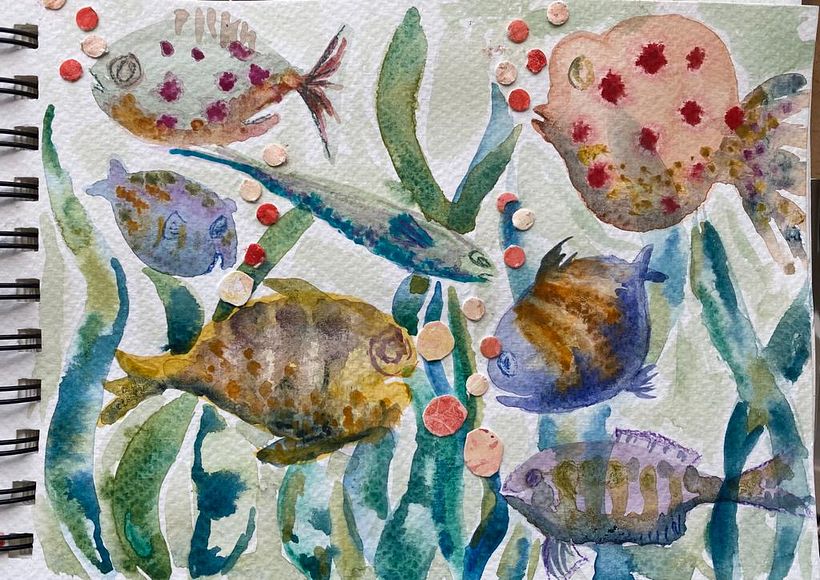 My project for course: Creative Watercolor Sketching for Beginners 11