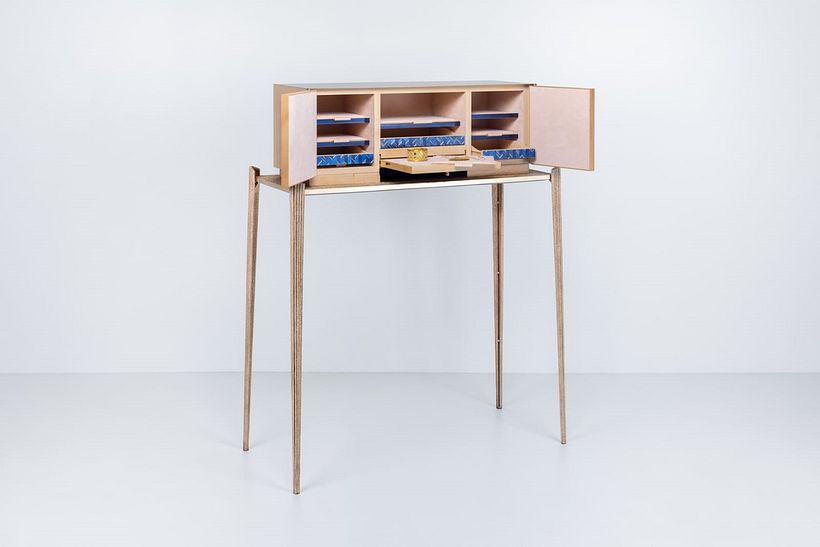 Vue 3/4 ouverte Jewelry Box par Jean-Luc Lemounier