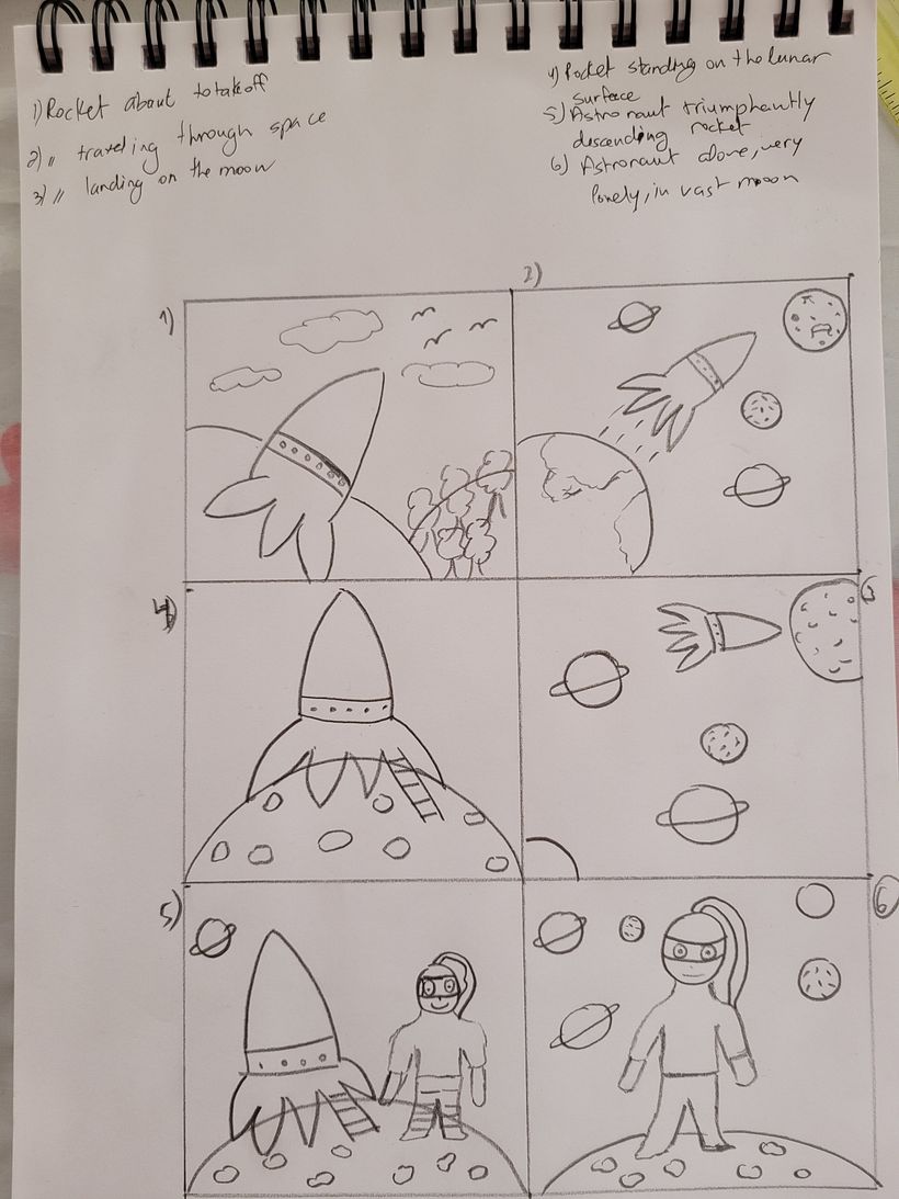 My project for course: Creative Drawing Techniques for Beginners 3