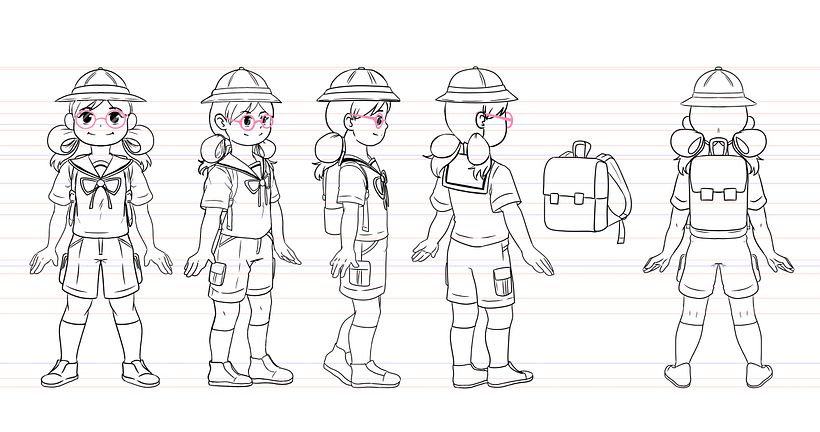 My project for course: Character Design for Animation with Photoshop 6