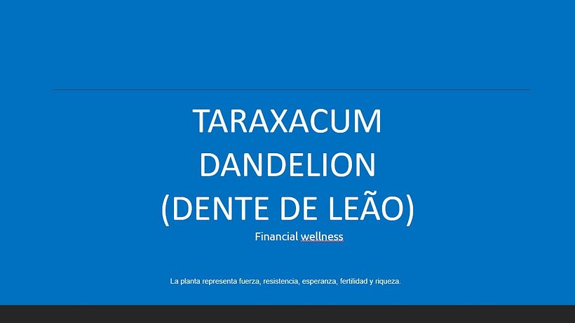 Meu projeto do curso: Naming: Plataforma wellness financiero  13