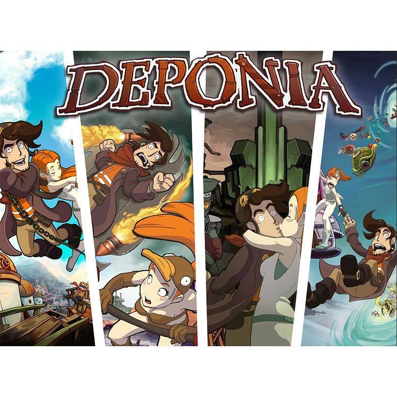I designed the Characters in the Deponia games layouted them on most screens for  them to then be animated by others.