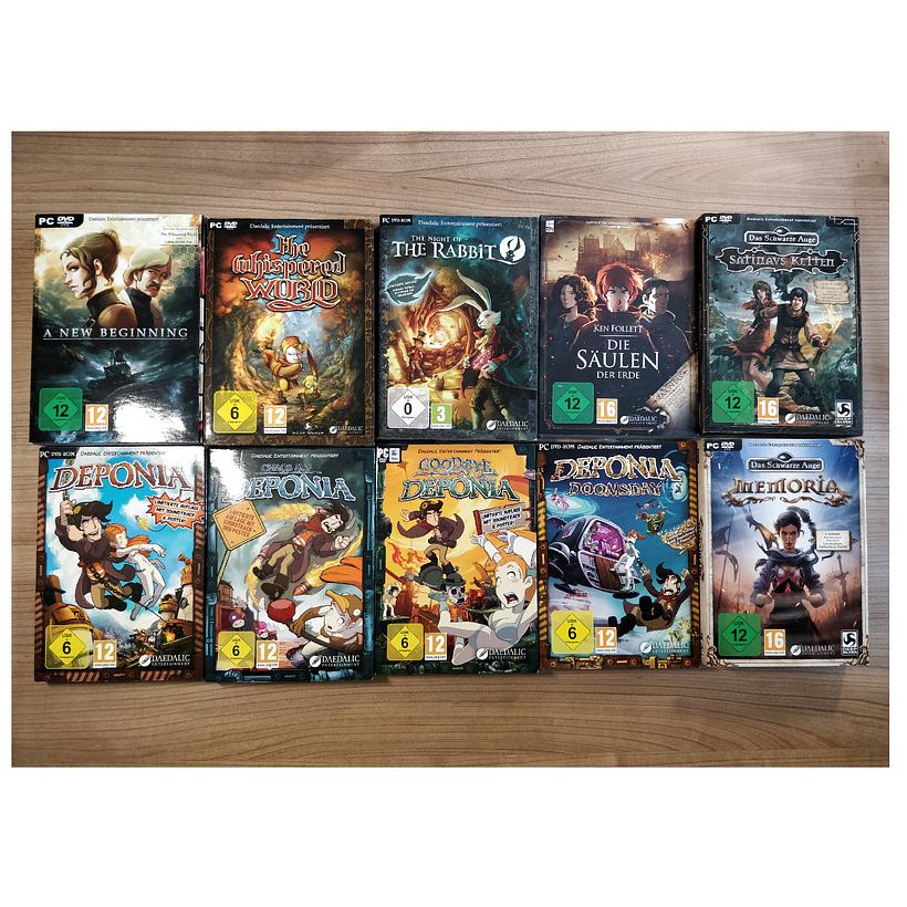 9 years working on these games as either Animator, Character Designer, Layouter, Storyboarder, Backgrounder as Head of Art