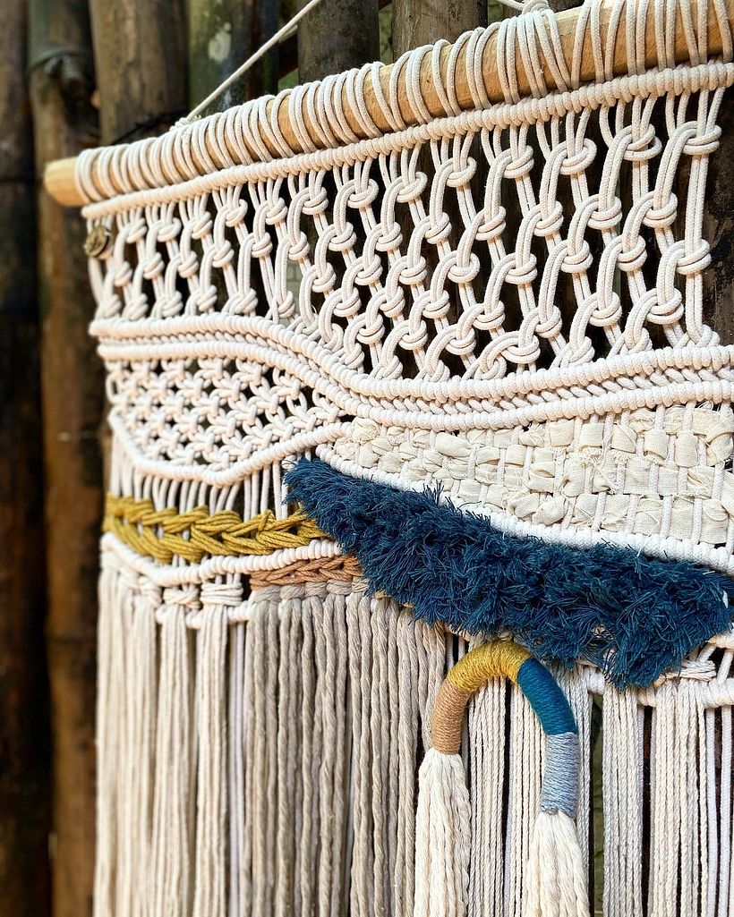 Mi proyecto del curso: Macraweave: combina macramé con técnicas de telar 2