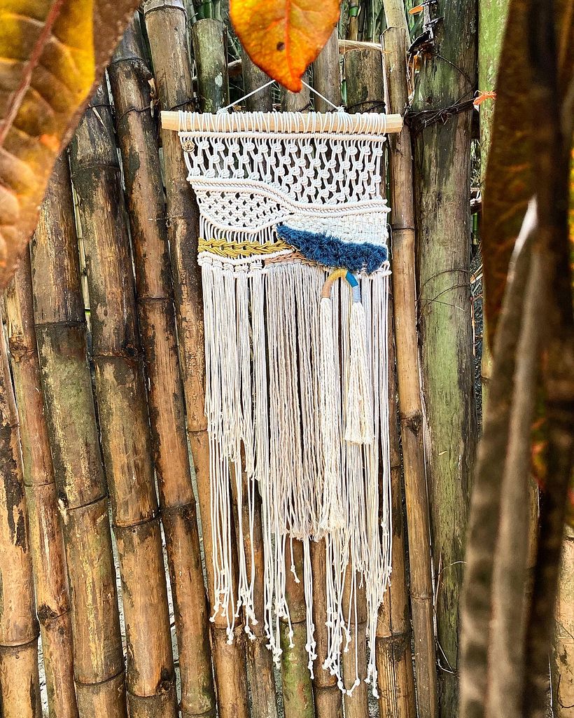 Mi proyecto del curso: Macraweave: combina macramé con técnicas de telar 3