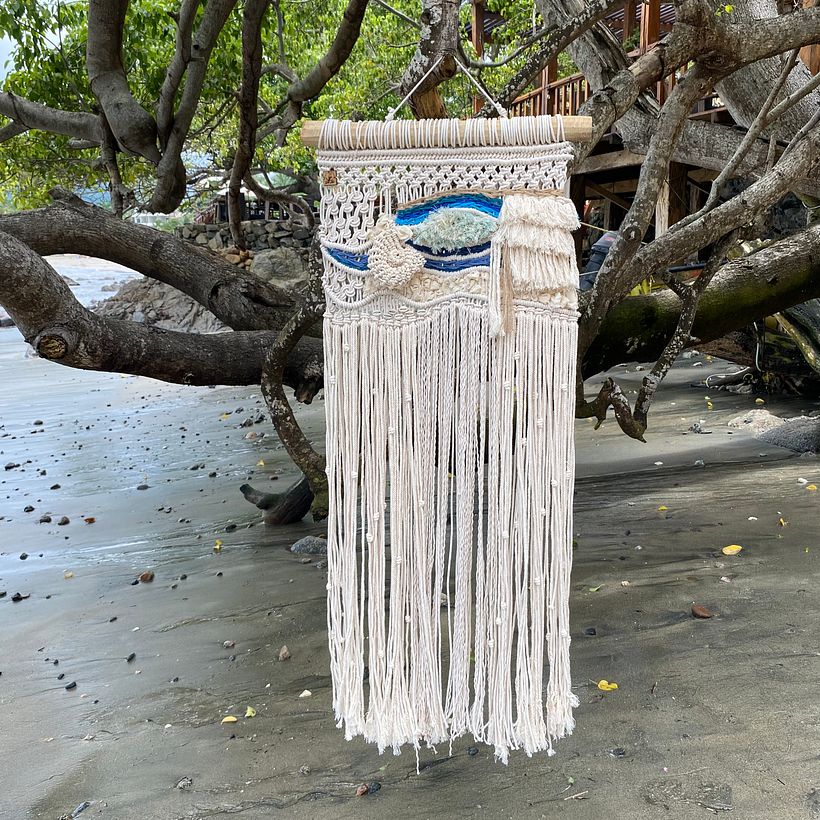 Mi proyecto del curso: Macraweave: combina macramé con técnicas de telar 5