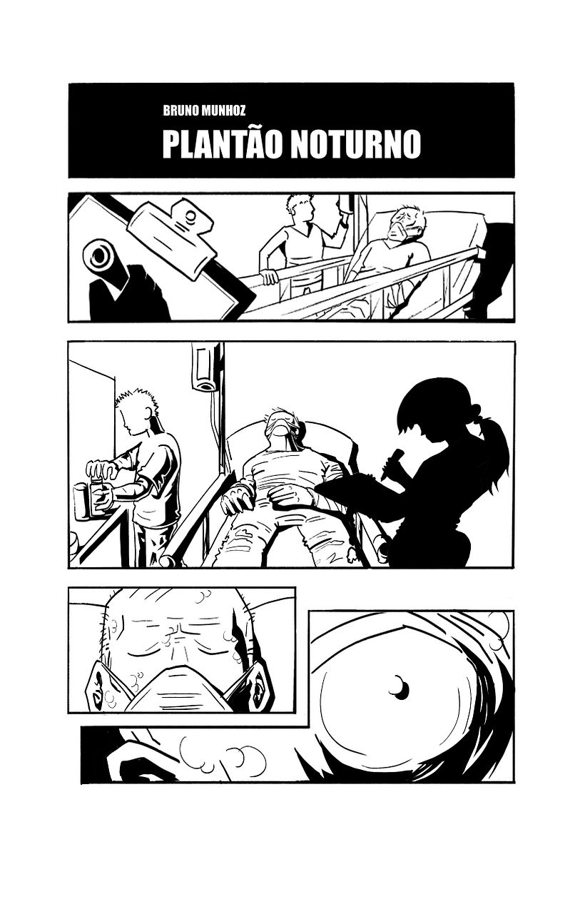 Meu projeto do curso: Narrativa visual para história em quadrinhos: ilustre seu universo 1