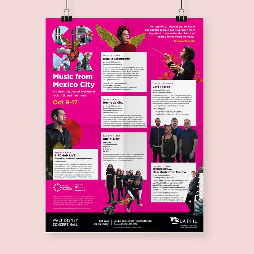 Music from Mexico City LAPHIL L.A. USA - Design