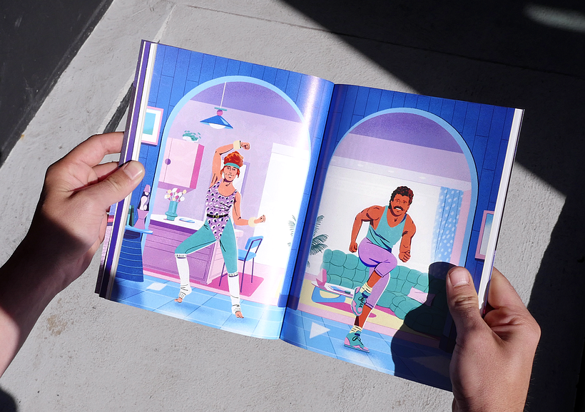 ILLUSTRATION MAGAZINE TURBO TIME TRAVEL 4