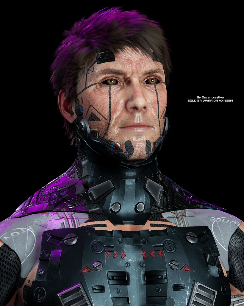 SOLDIER WARRIOR VX-6534 By Oscar creativo 2
